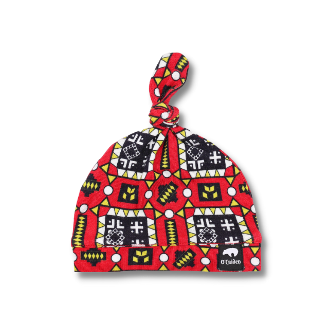 Keziyah Hat | Newborn to 3 Month Adjustable Top Knot