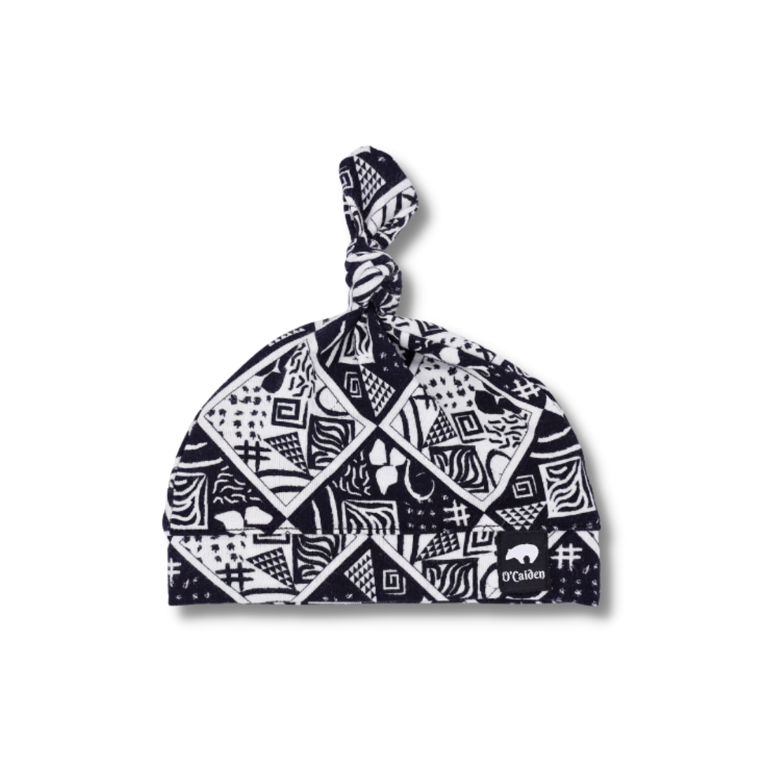 Unity Hat | Adjustable Top Knot Hat for Newborns