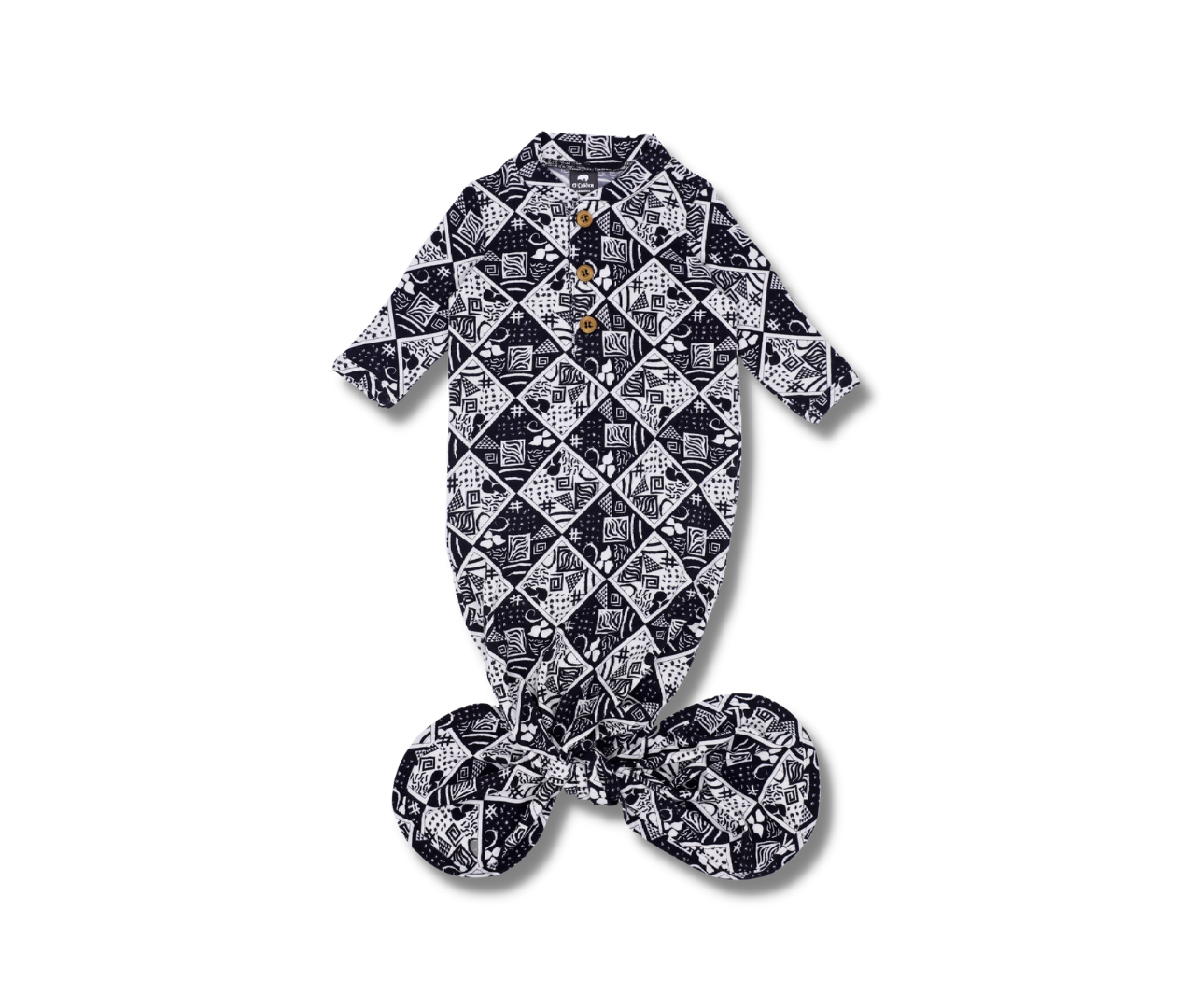 Unity Knot Gown | Adjustable 0-3 Month Baby Sleepwear