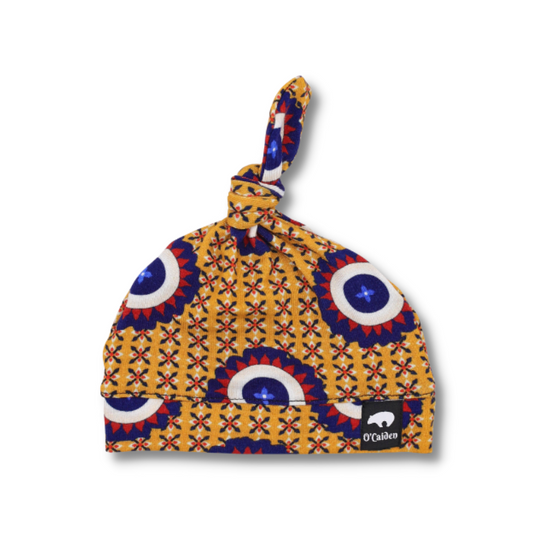 Iris Hat | Adjustable Top Knot Hat for Newborns